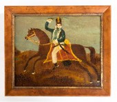 CONTINENTAL PAINTING OF A MAN