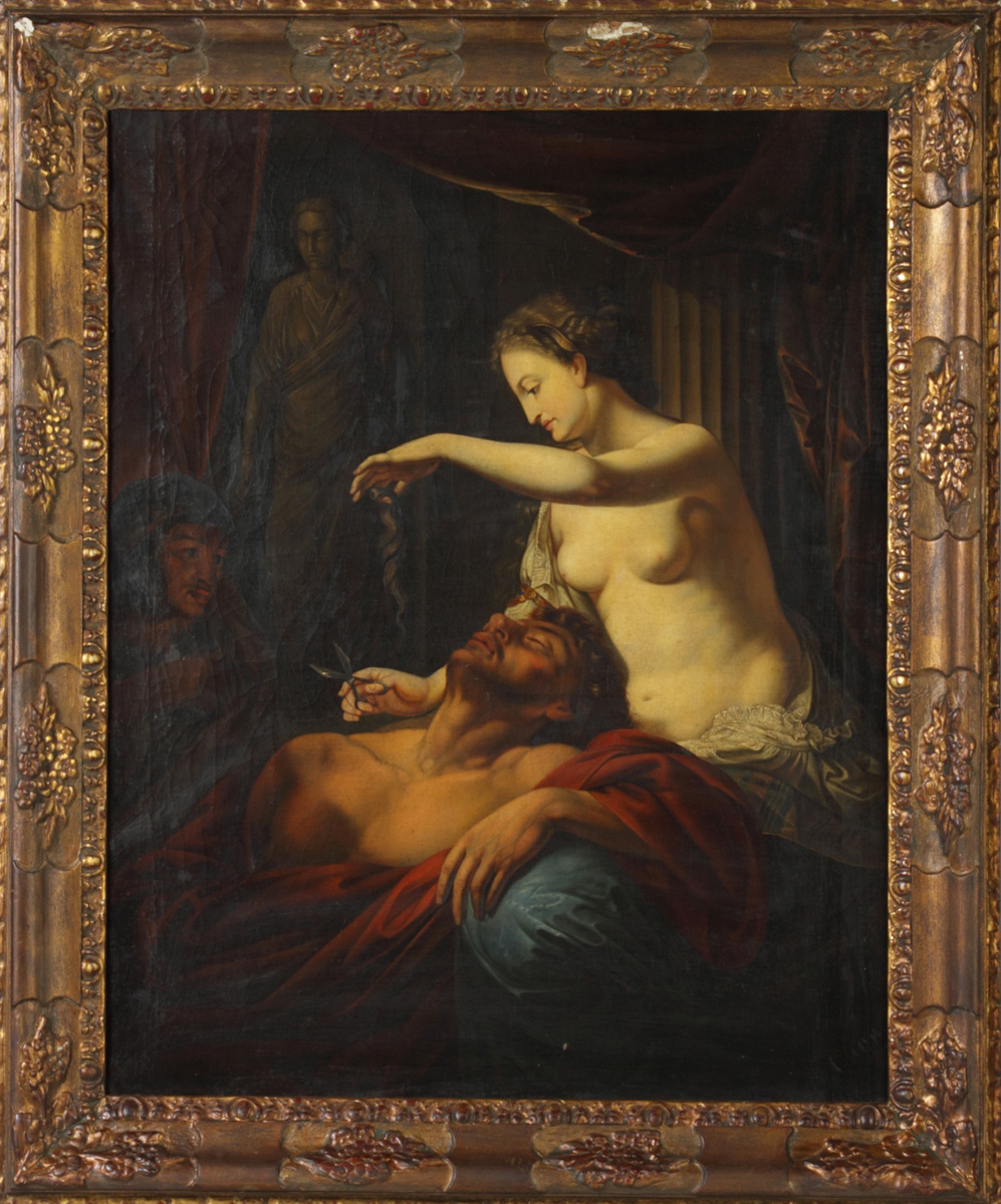 Continental Painting of Sampson &