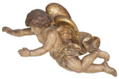 CONTINENTAL PARCEL GILT CARVED