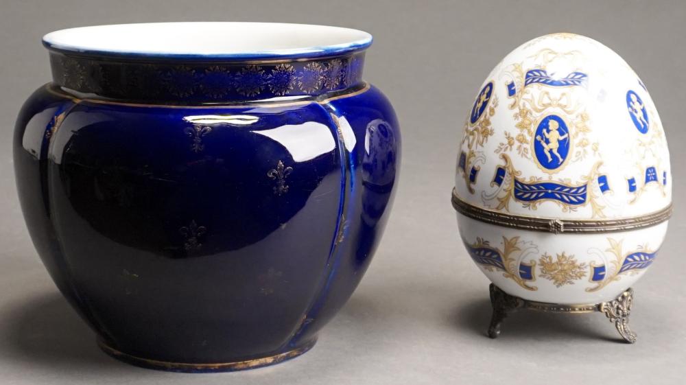 CONTINENTAL PARCEL GILT COBALT