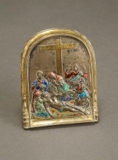 CONTINENTAL PARTIAL GILT ENAME