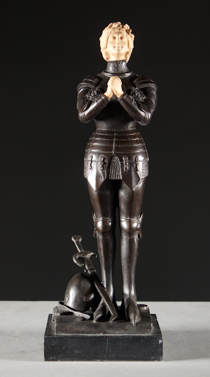 Continental patinated bronze and