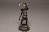 Continental patinated bronze f