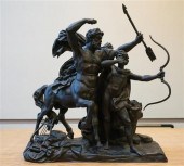 CONTINENTAL PATINATED BRONZE M