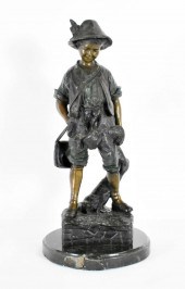 CONTINENTAL PATINATED BRONZE O