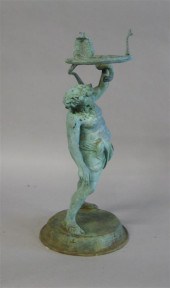 Continental patinated bronze s