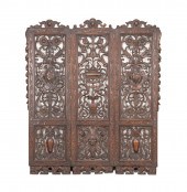 CONTINENTAL PIERCE CARVED WOOD