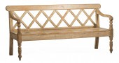CONTINENTAL PINE BENCHAntique