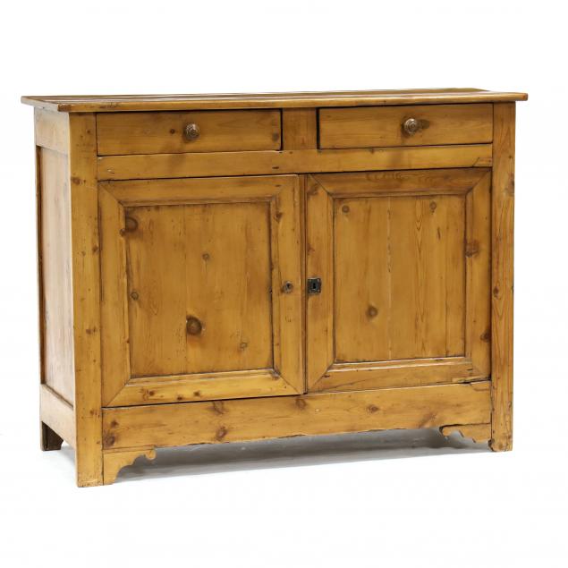 CONTINENTAL PINE BUFFET Late 20th