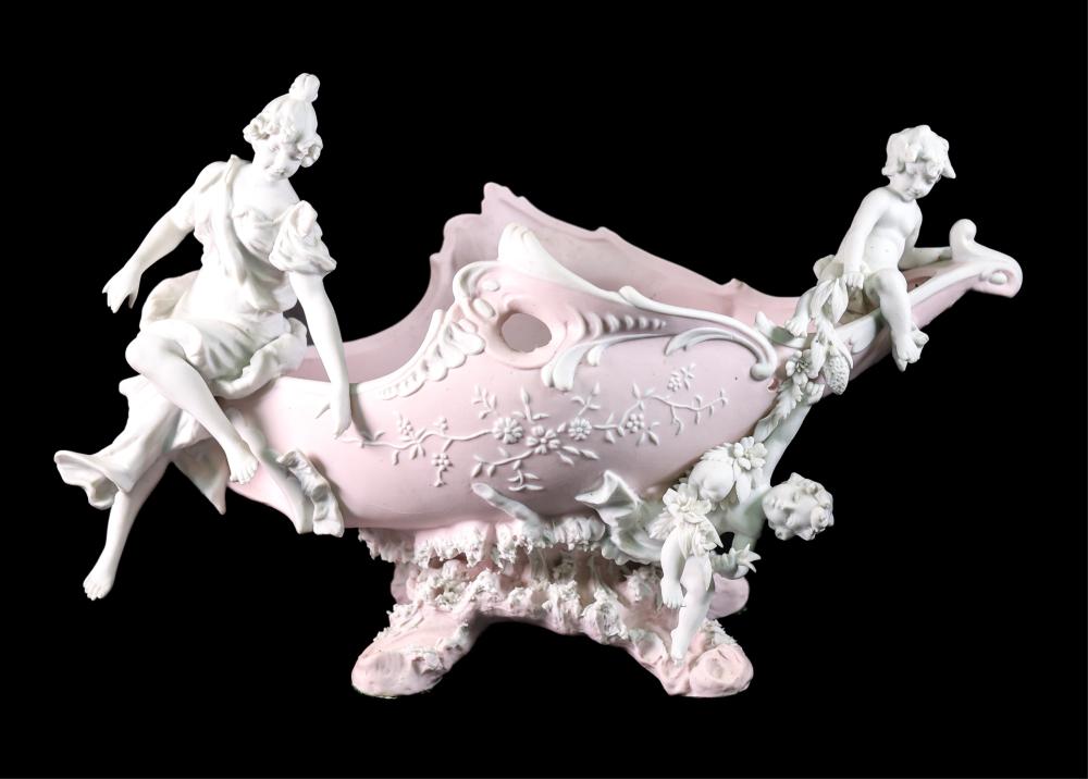 CONTINENTAL PINK & WHITE BISQUE