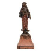 CONTINENTAL POLYCHROME CARVING