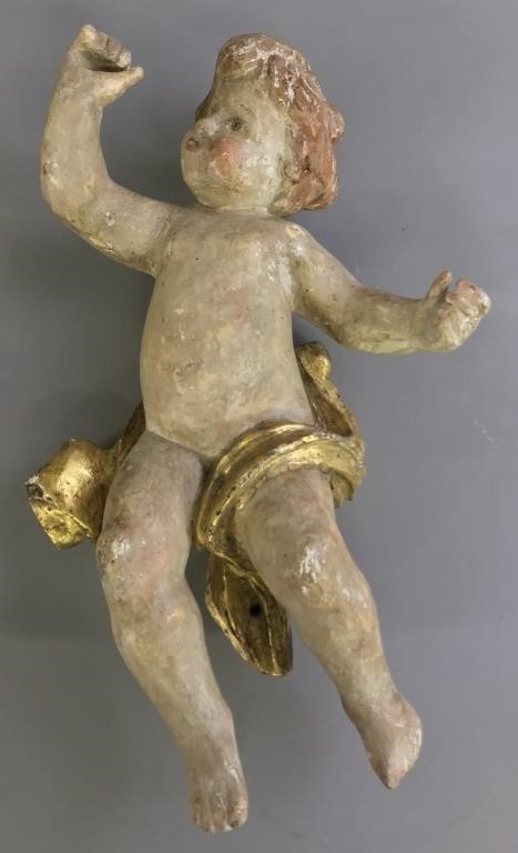 Continental polychrome decorated