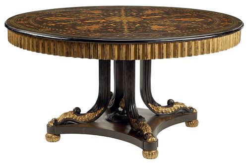 CONTINENTAL POLYCHROME MARQUETRY