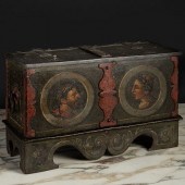 CONTINENTAL POLYCHROME-PAINTED