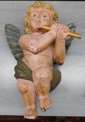 CONTINENTAL POLYCHROME PAINTED