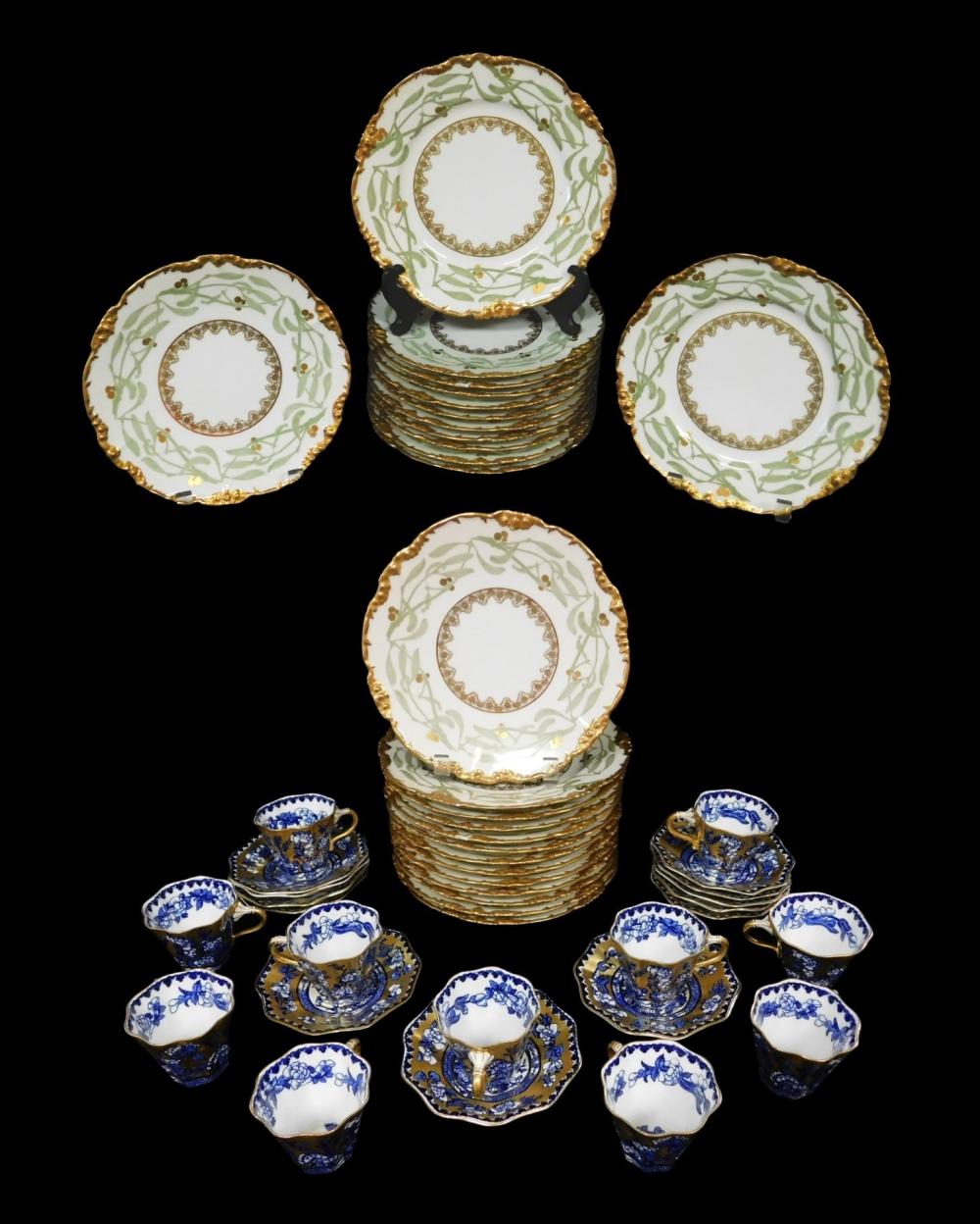 CONTINENTAL PORCELAIN, 30+ PIECES