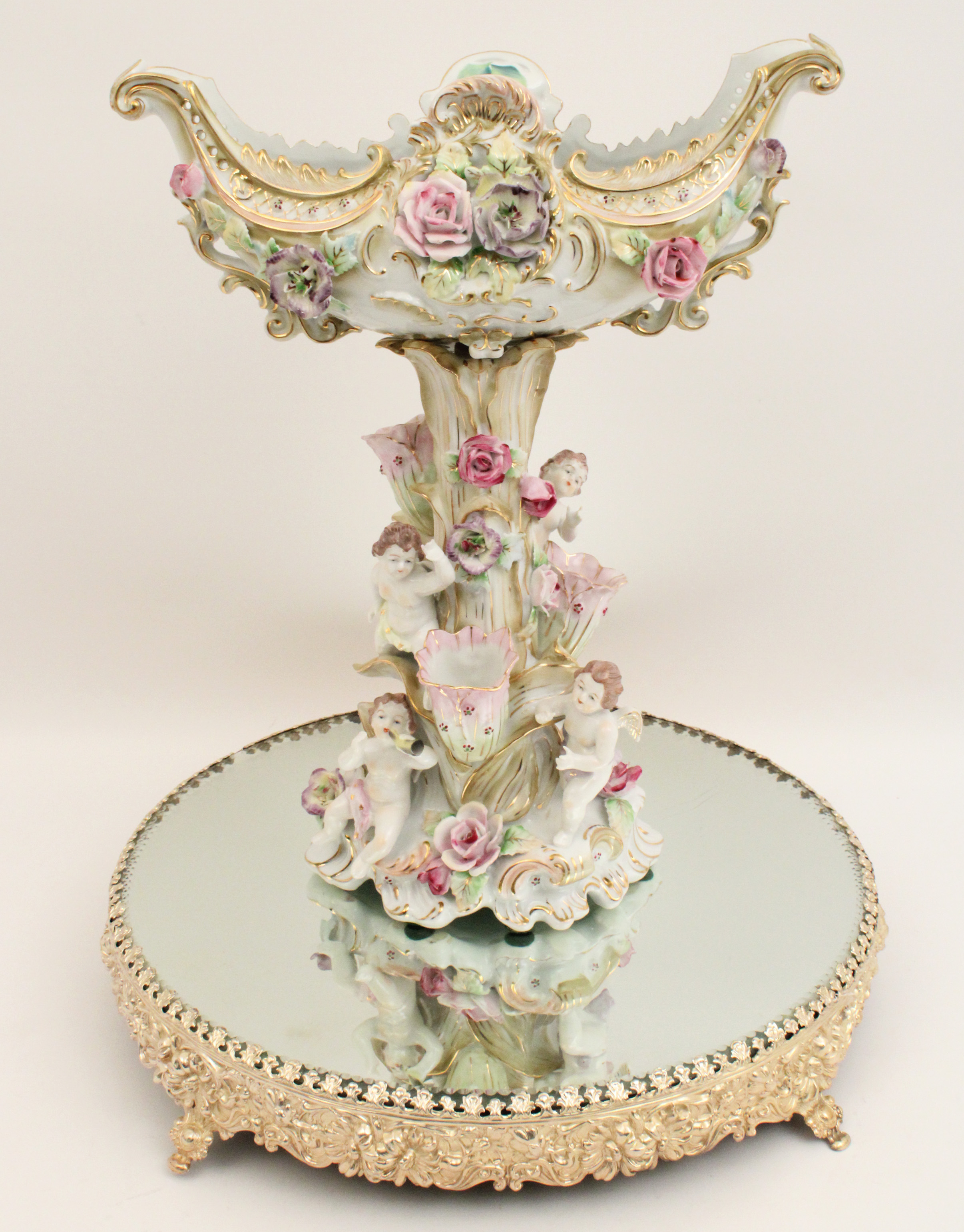 CONTINENTAL PORCELAIN COMPOTE