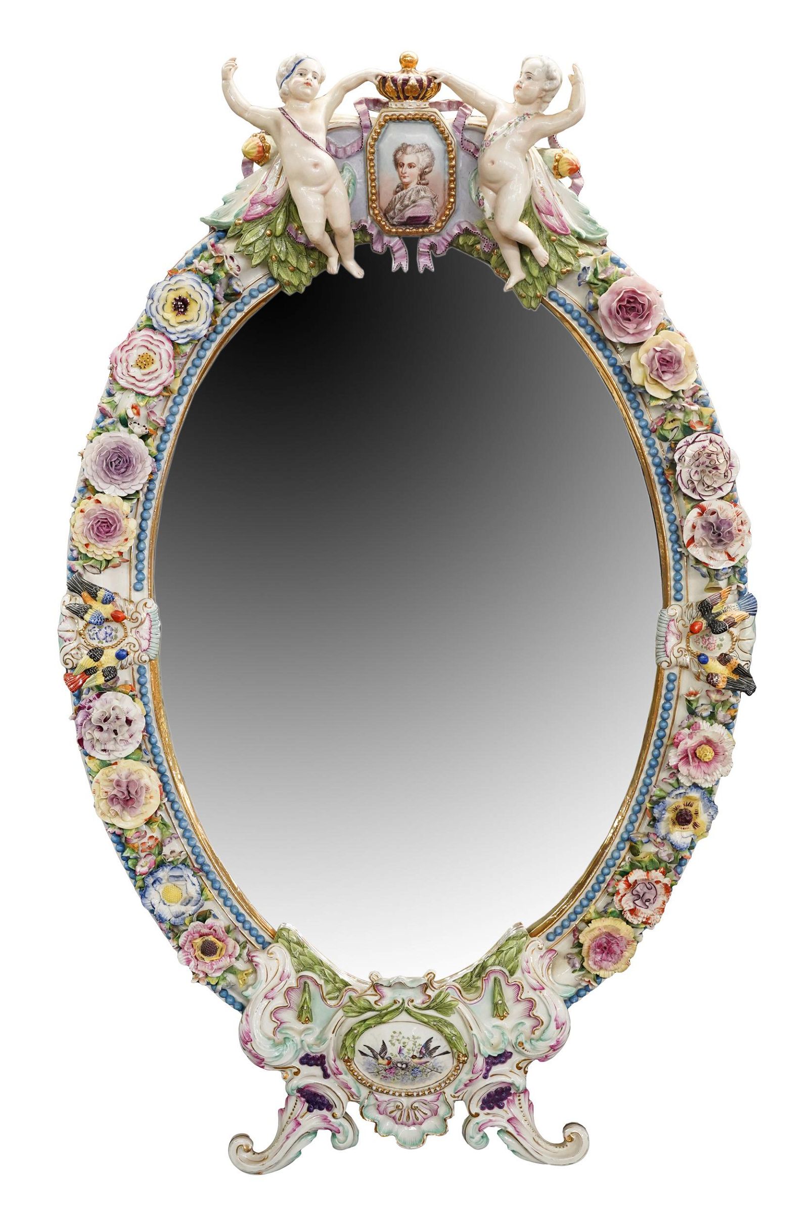CONTINENTAL PORCELAIN FIGURAL