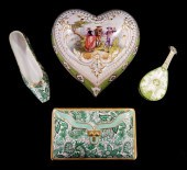 CONTINENTAL PORCELAIN, FOUR PI