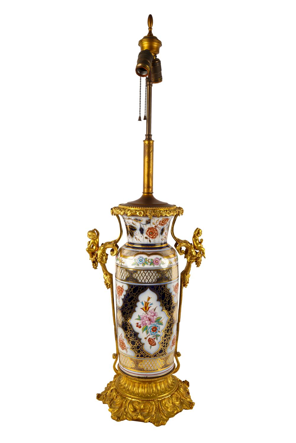 CONTINENTAL PORCELAIN & GILT