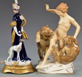 CONTINENTAL PORCELAIN LAMP & G