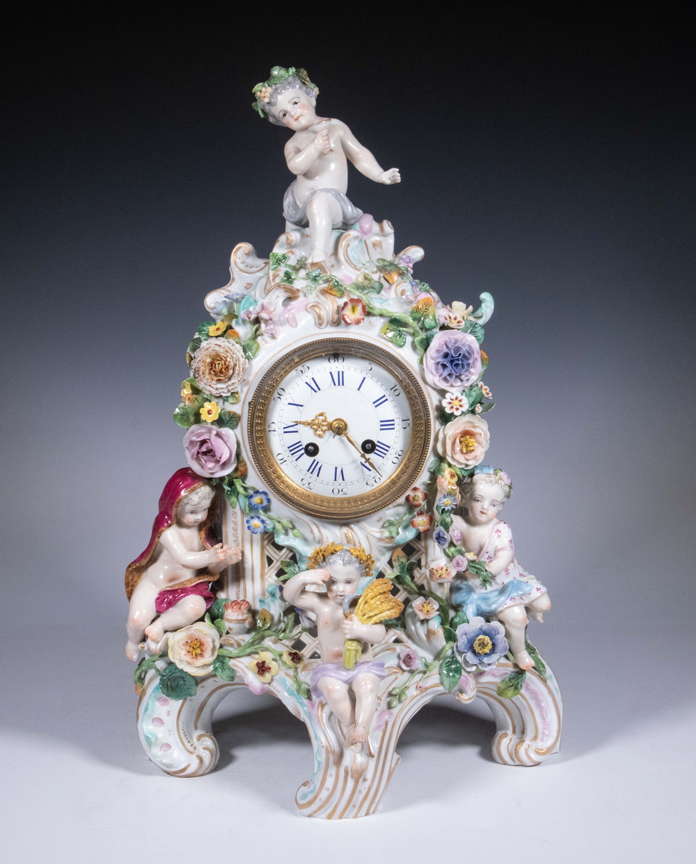 CONTINENTAL PORCELAIN MANTEL