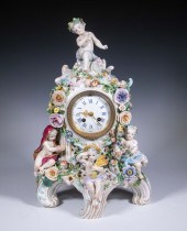CONTINENTAL PORCELAIN MANTEL C