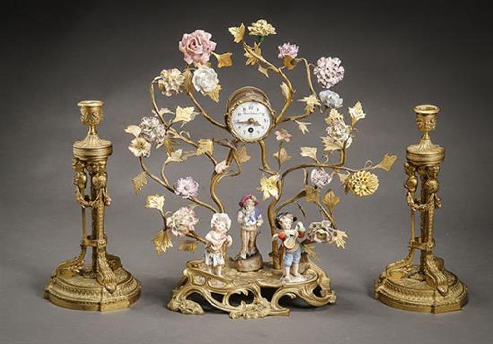 CONTINENTAL PORCELAIN MOUNTED