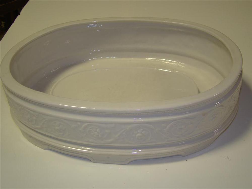 CONTINENTAL PORCELAIN OVAL