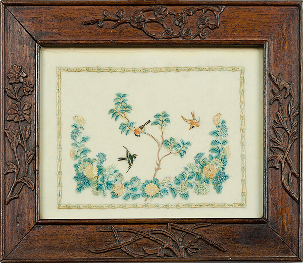 Continental Porcelain Plaque