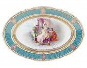 CONTINENTAL PORCELAIN PLATTERC