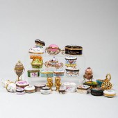 CONTINENTAL PORCELAIN SNUFF BO
