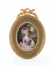 Continental portrait miniature