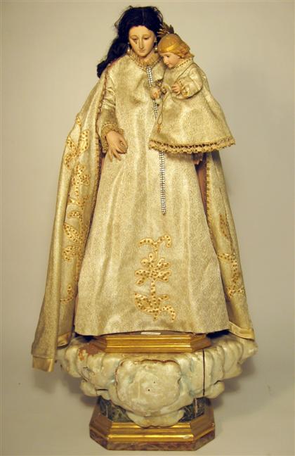 Continental processional figure