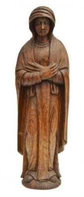 CONTINENTAL RELIGIOUS CARVED O