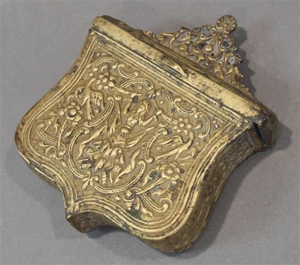 CONTINENTAL REPOUSSE BRASS