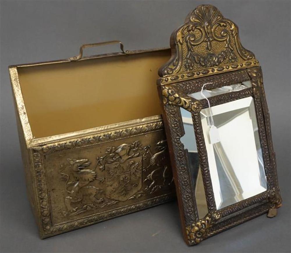 CONTINENTAL REPOUSSE BRASS FRAME