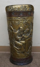 CONTINENTAL REPOUSSE BRASS FUE