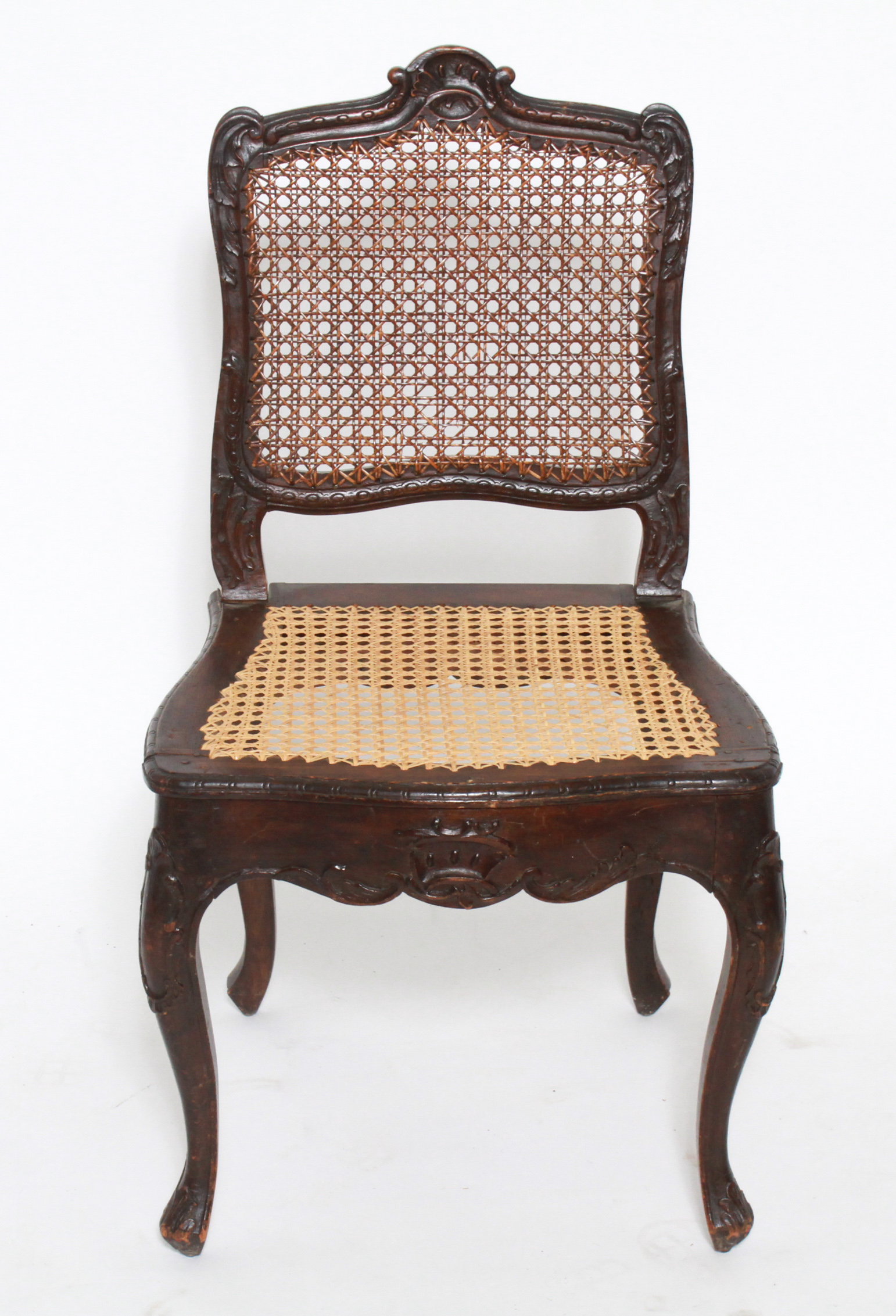 CONTINENTAL ROCOCO MANNER CANED OAK