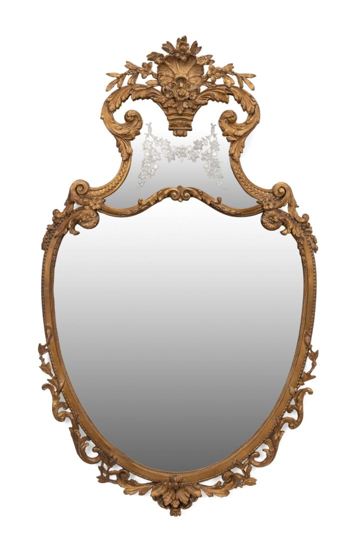 CONTINENTAL ROCOCO STYLE GILTWOOD
