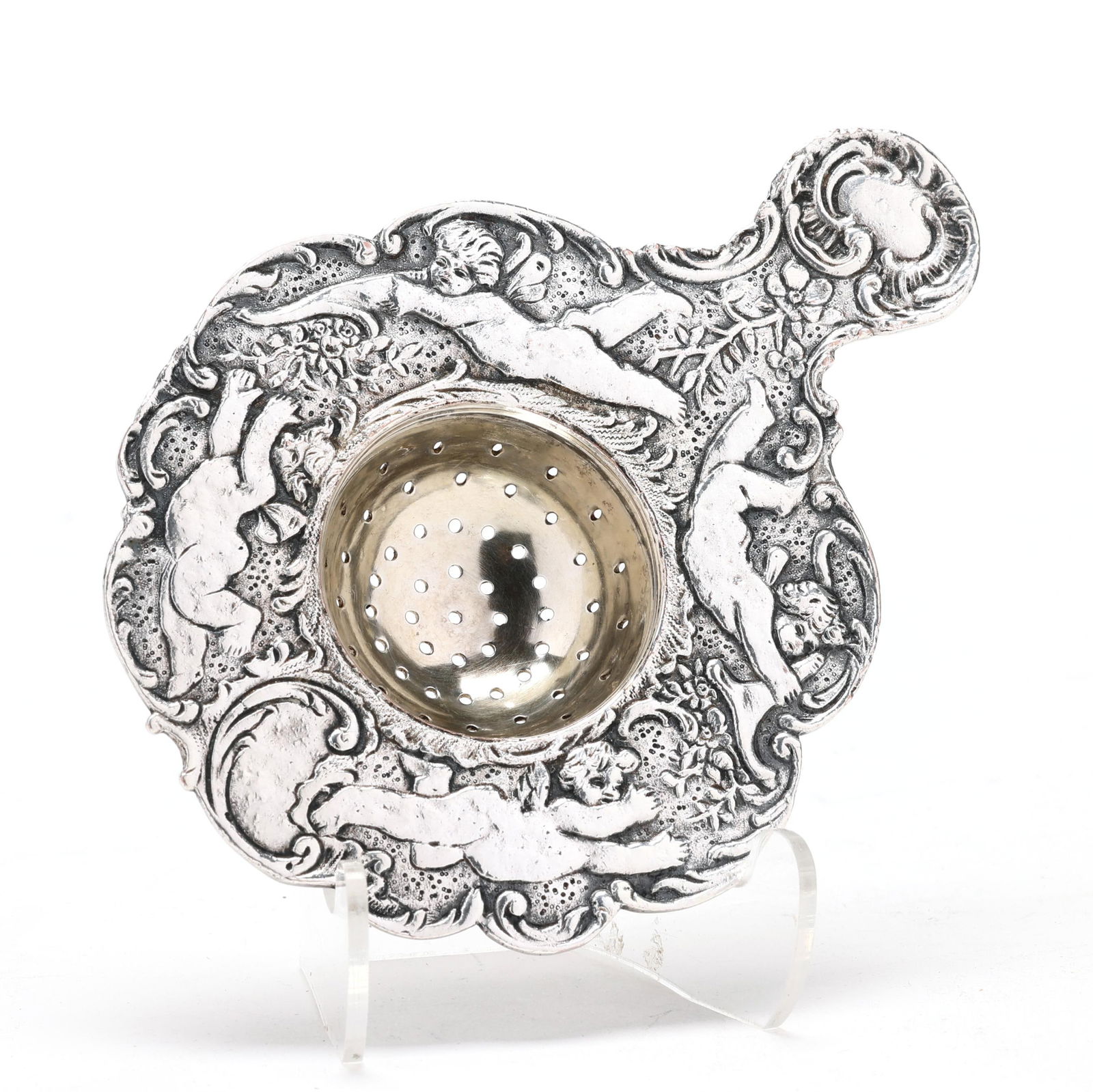 CONTINENTAL ROCOCO STYLE SILVER TEA