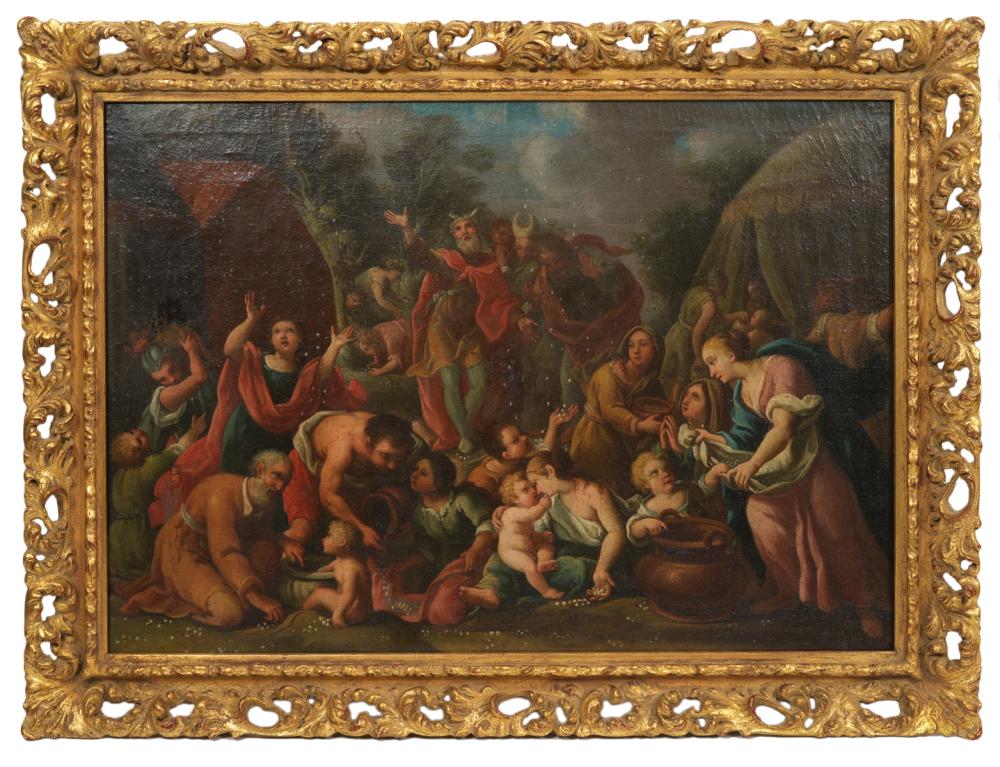 CONTINENTAL SCHOOL 18TH C 'MANNA
