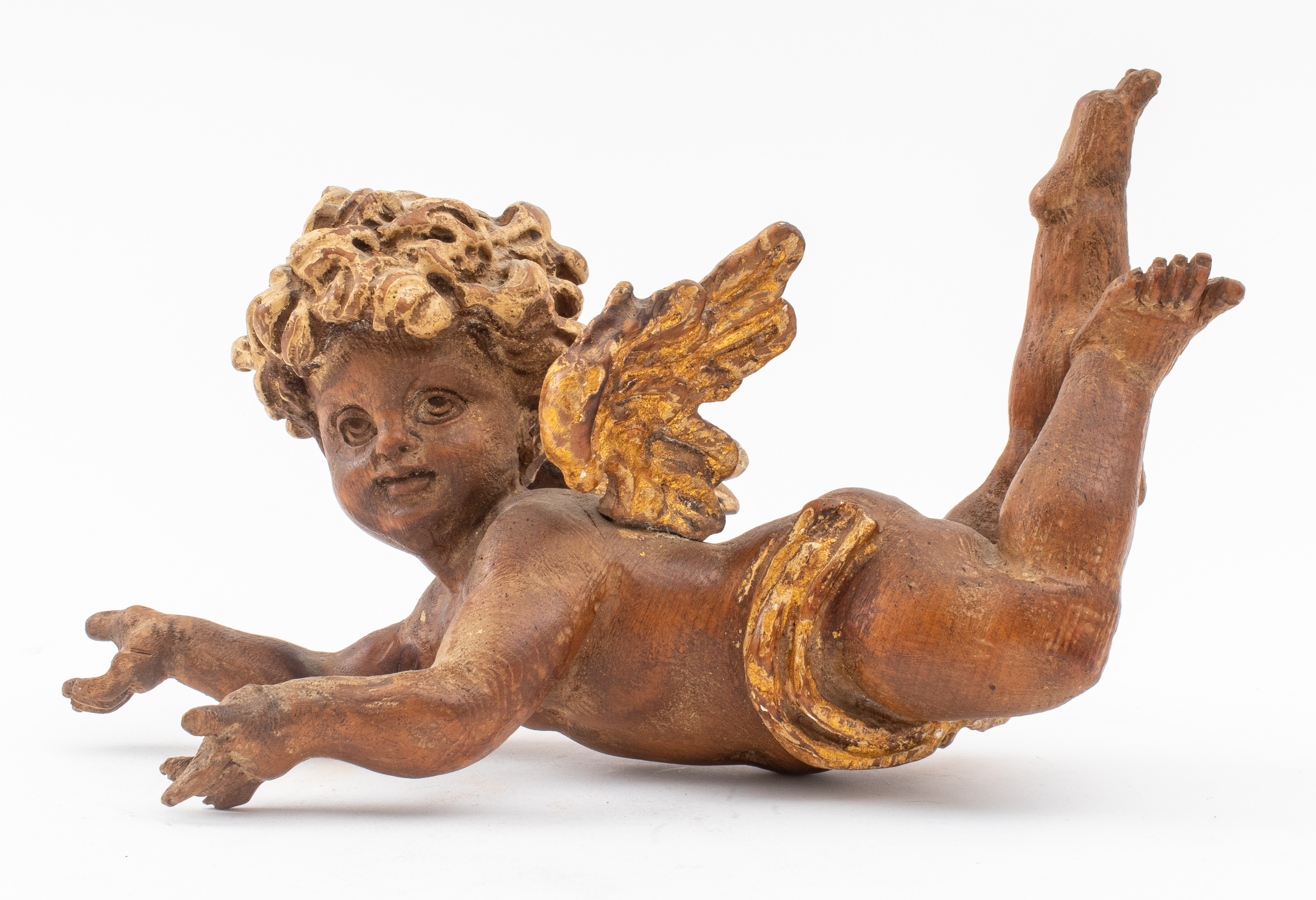 CONTINENTAL SCHOOL CARVED GILT WOOD