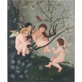 CONTINENTAL SCHOOL FOLK ART PA