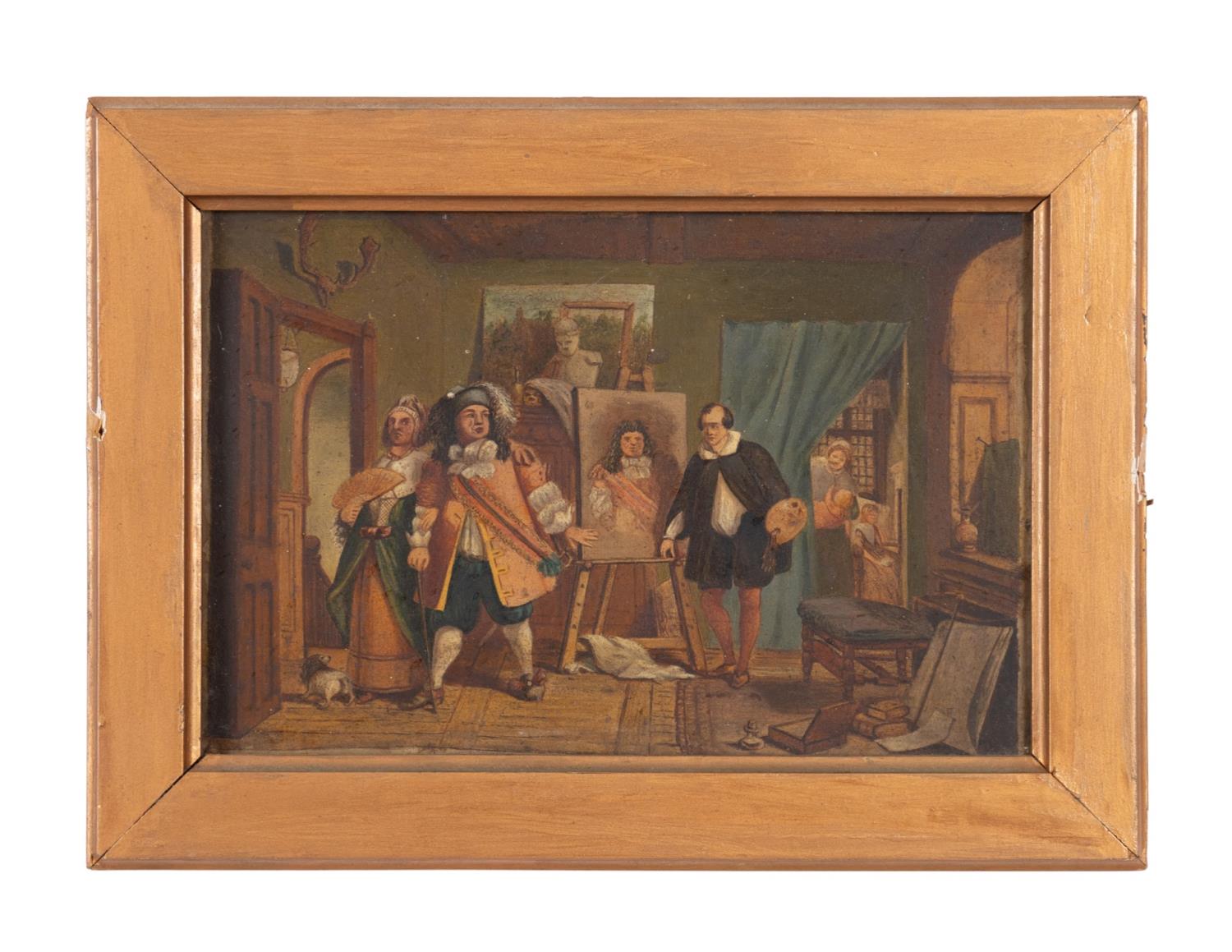 CONTINENTAL SCHOOL INTERIOR GENRE