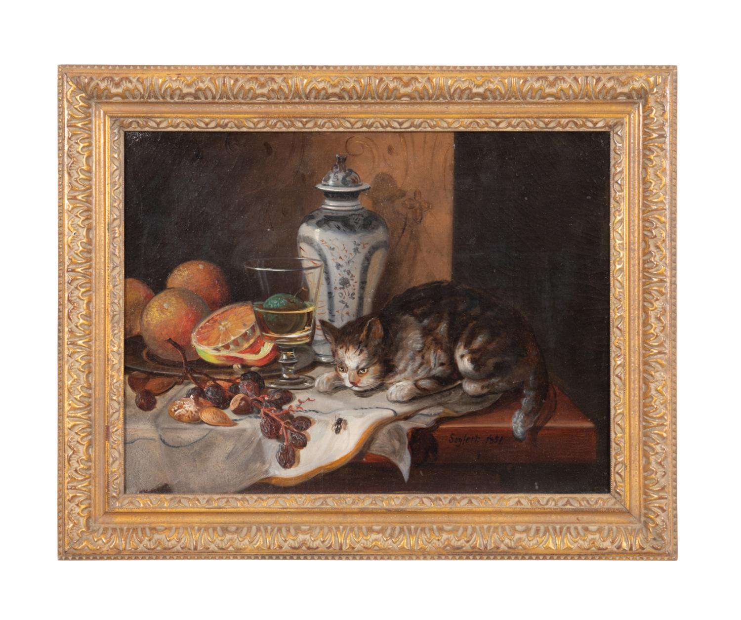 CONTINENTAL SCHOOL O/C STILL LIFE