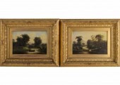 CONTINENTAL SCHOOL: PAIR OF LA