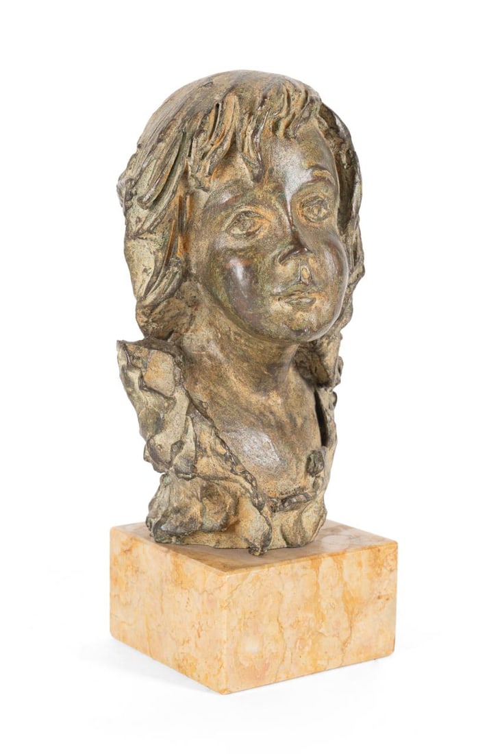 CONTINENTAL SCHOOL PATINATED BRONZE