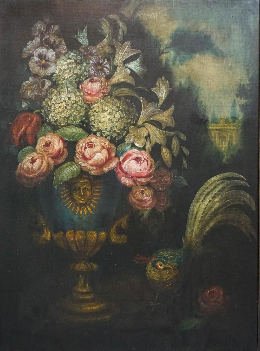 CONTINENTAL SCHOOL STILL LIFE OIL