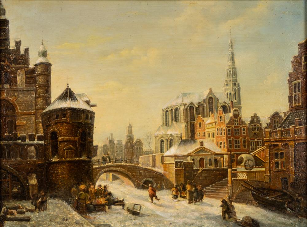 CONTINENTAL SCHOOL: WINTER CANAL